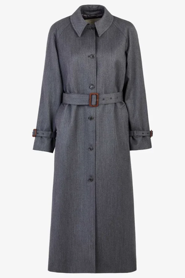 Giuliva Heritage Dust Coat in Wool Whipcord<Women Coats