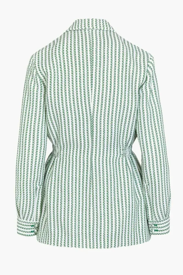 Giuliva Heritage Elena Jacket in Cotton Stripes<Women Jackets | Blazers