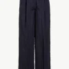 Giuliva Heritage Elsa Trousers in Silk Blend Stripes<Women Trousers