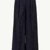 Giuliva Heritage Elsa Trousers in Wool Windowpane<Women Trousers