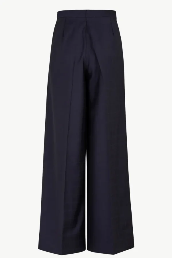 Giuliva Heritage Elsa Trousers in Wool Windowpane<Women Trousers