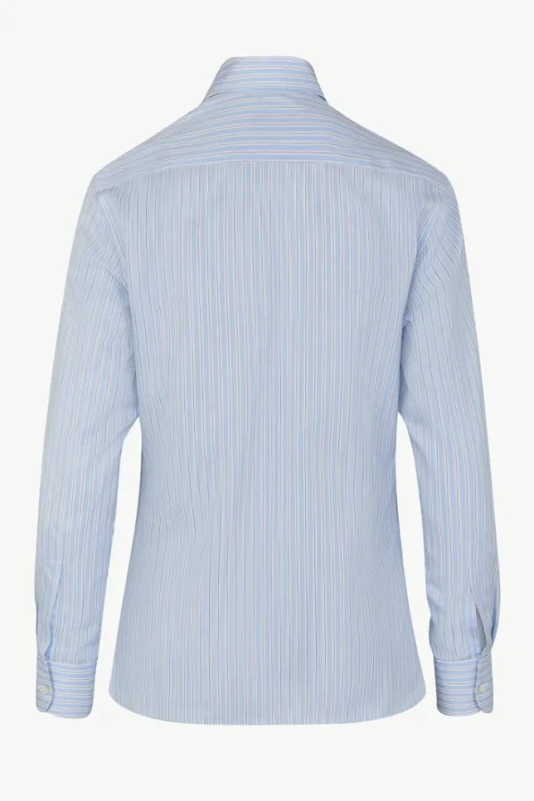 Giuliva Heritage Elvira Shirt in Striped Cotton<Women Tops