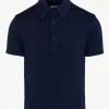 Giuliva Heritage Enzo Polo in Textured Striped Jersey< Polos