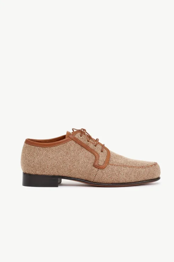 Giuliva Heritage Everyday Lace-ups in Fabric and Leather<Women Shoes