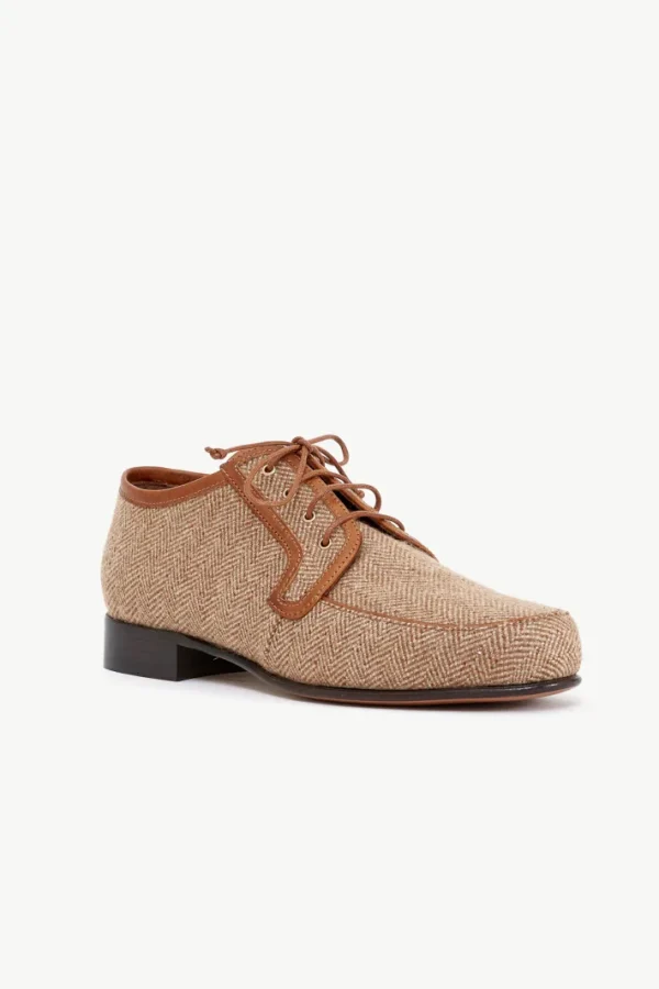 Giuliva Heritage Everyday Lace-ups in Fabric and Leather<Women Shoes