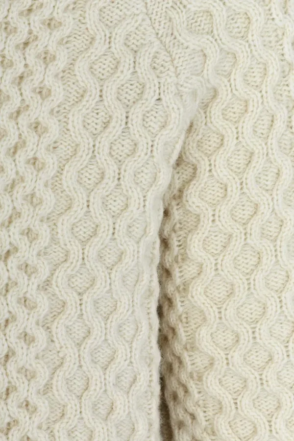 Giuliva Heritage Faloria Sweater in Cable Knit Wool< Knitwear