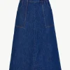 Giuliva Heritage Flaminia Skirt in Denim<Women Skirts