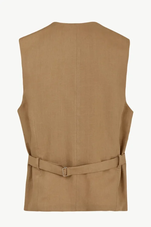 Giuliva Heritage Giano Waistcoat in Linen< Waistcoats