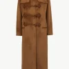 Giuliva Heritage Ginevra Montgomery Coat in Alpaca and Wool<Women Coats