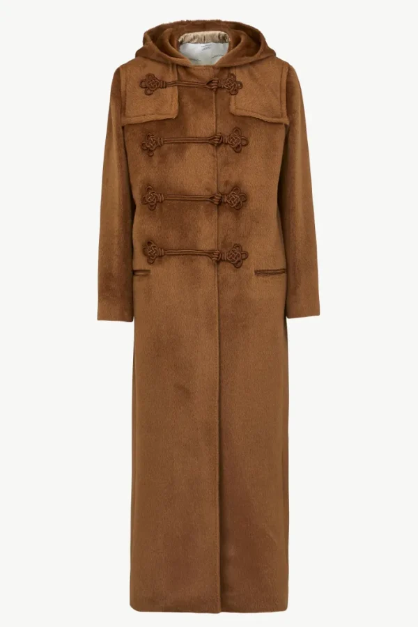 Giuliva Heritage Ginevra Montgomery Coat in Alpaca and Wool<Women Coats