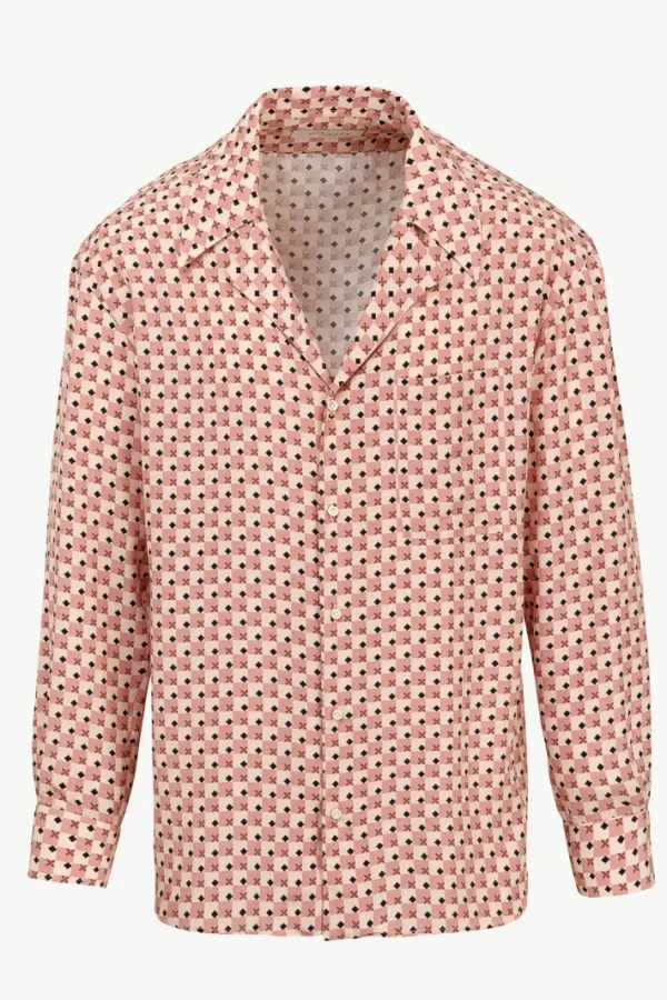 Giuliva Heritage Giovanni Shirt in Silk Print< Shirts