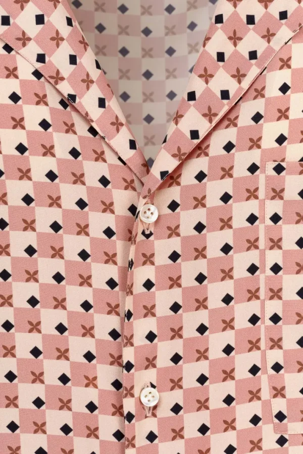 Giuliva Heritage Giovanni Shirt in Silk Print< Shirts