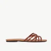 Giuliva Heritage Grace Slides in Leather<Women Shoes