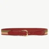 Giuliva Heritage Guillaume Belt in Fabric and Leather<Women Accessories | Accessories