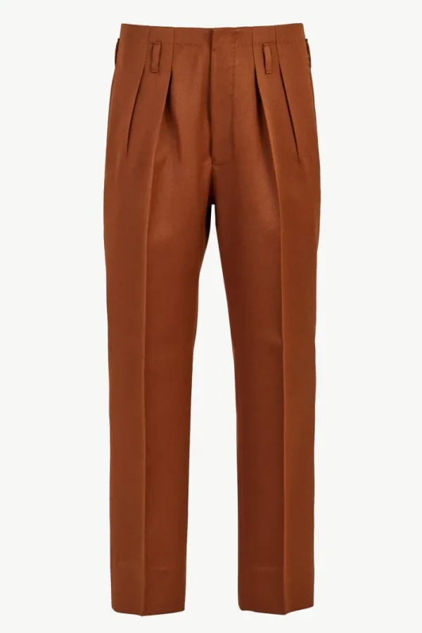 Giuliva Heritage Gustavo Trousers in Wool Drill< Trousers