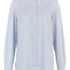 Giuliva Heritage Husband Shirt in Striped Cotton<Women Tops