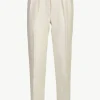 Giuliva Heritage Husband Trousers in Linen<Women Trousers