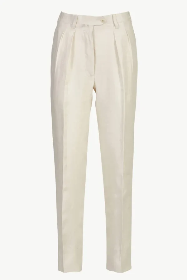 Giuliva Heritage Husband Trousers in Linen<Women Trousers