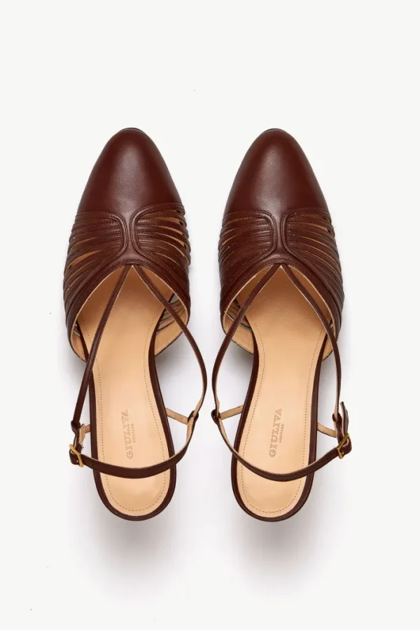 Giuliva Heritage Italia Slingback in Leather<Women Shoes