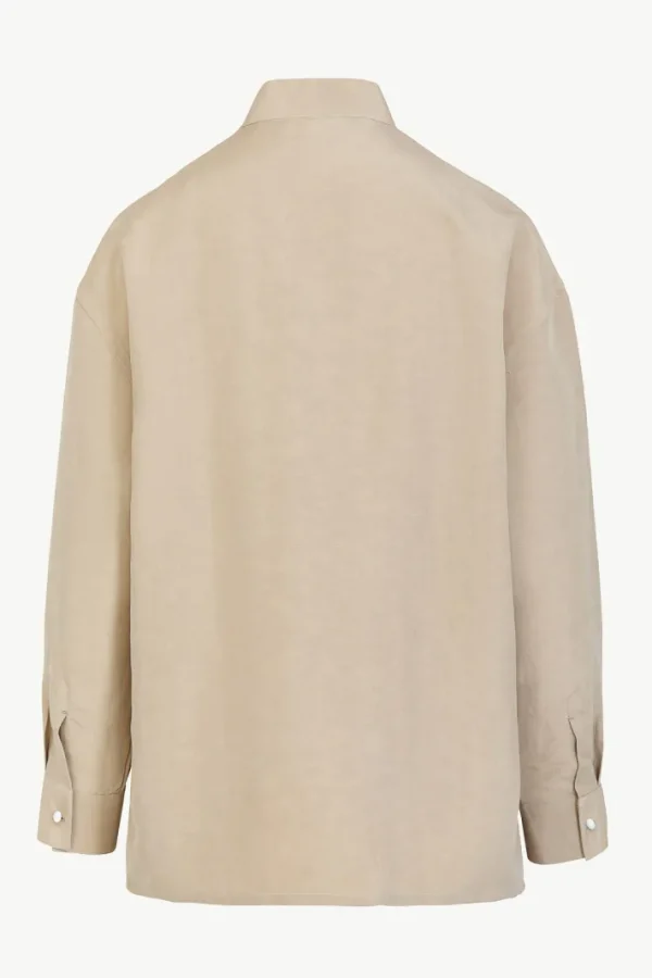 Giuliva Heritage Ivy Shirt in Linen and Silk Blend<Women Tops