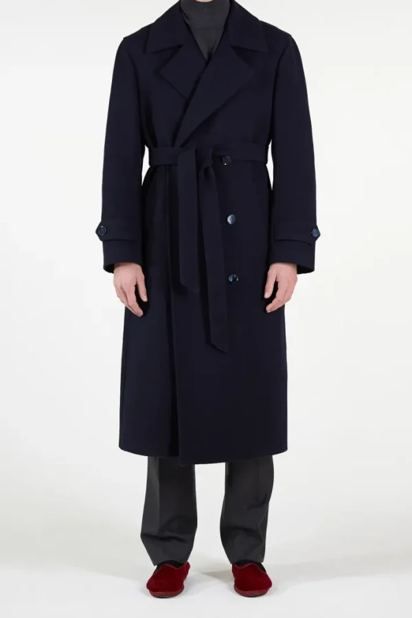 Giuliva Heritage Jacques Trench Coat in Virgin Wool< Coats