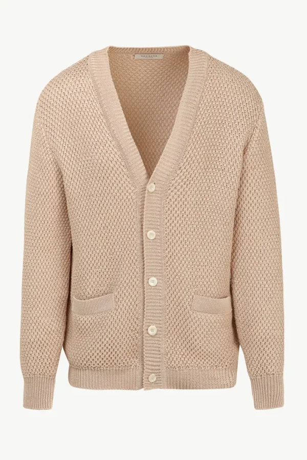 Giuliva Heritage James Cardigan in Cotton Knit< Knitwear