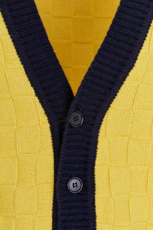 Giuliva Heritage James Cardigan in Wool and Cashmere< Knitwear