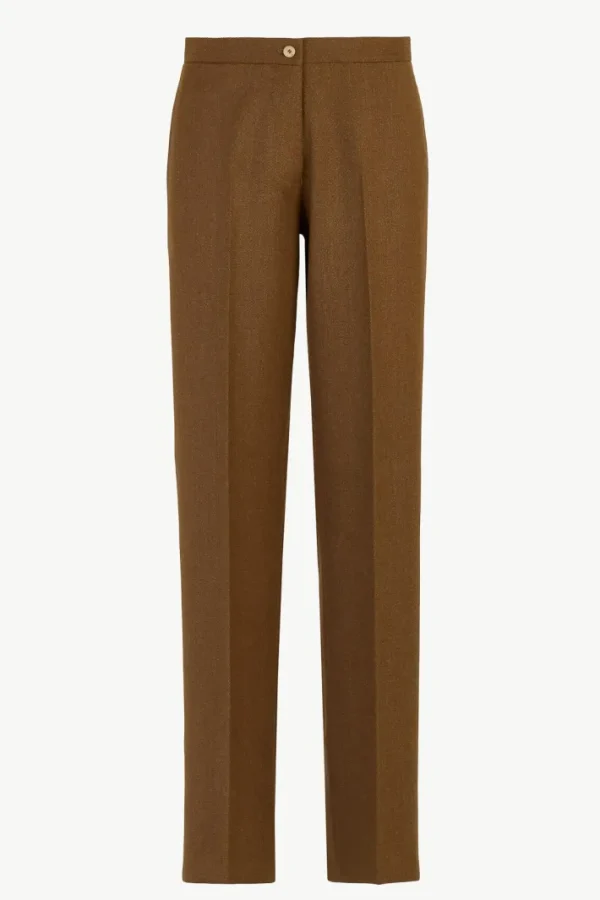 Giuliva Heritage Janice Trousers in Wool Whipcord<Women Trousers