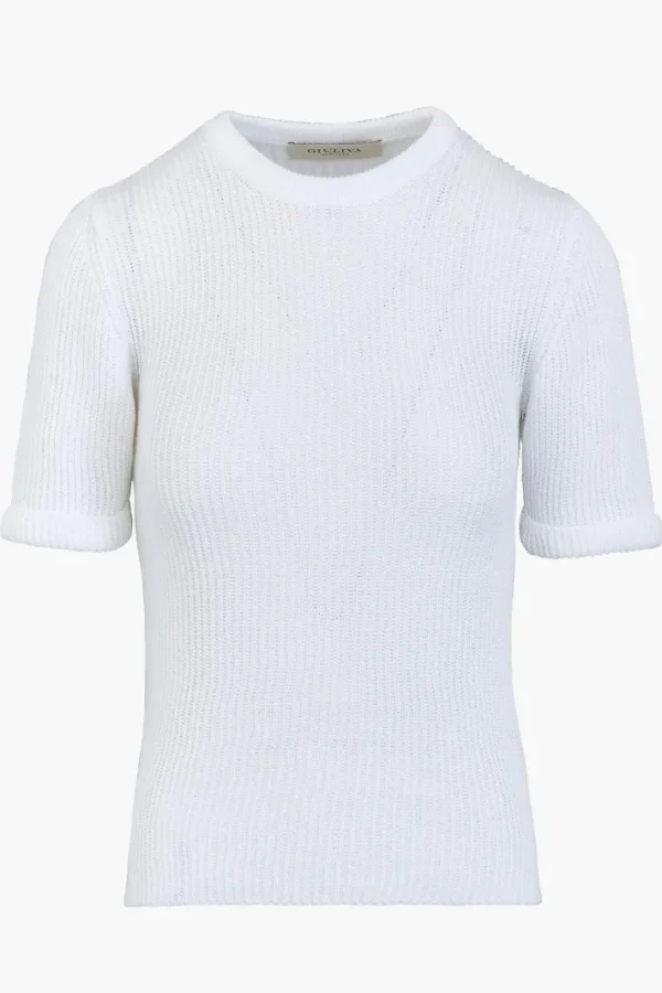 Giuliva Heritage Julie Top in Cotton Knit<Women Tops | Knitwear