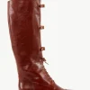 Giuliva Heritage Karen Buckle Boot in Leather<Women Shoes