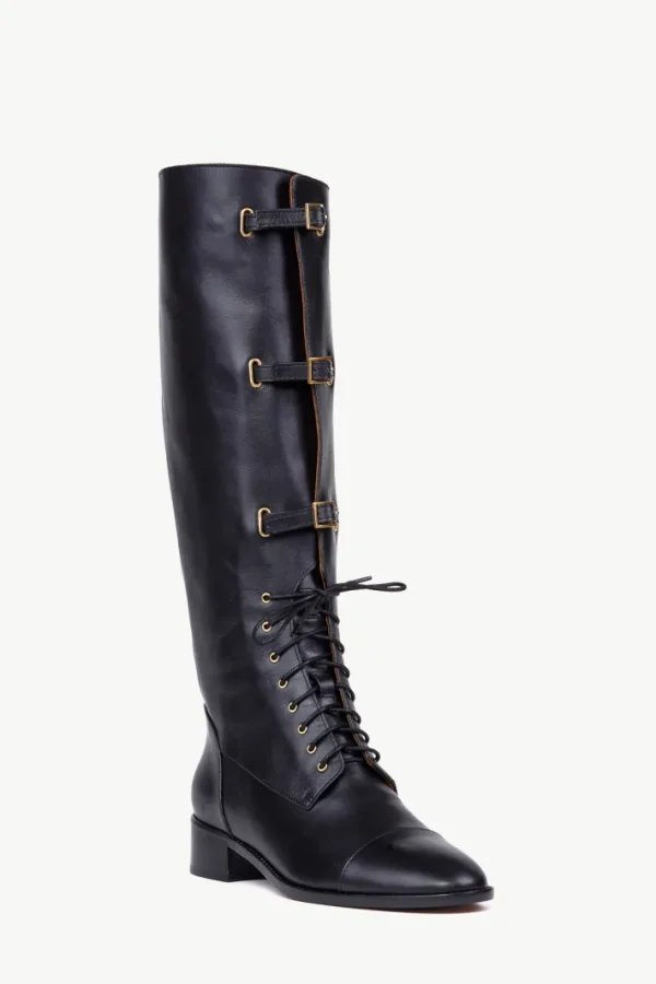 Giuliva Heritage Karen Buckle Boot in Leather<Women Shoes