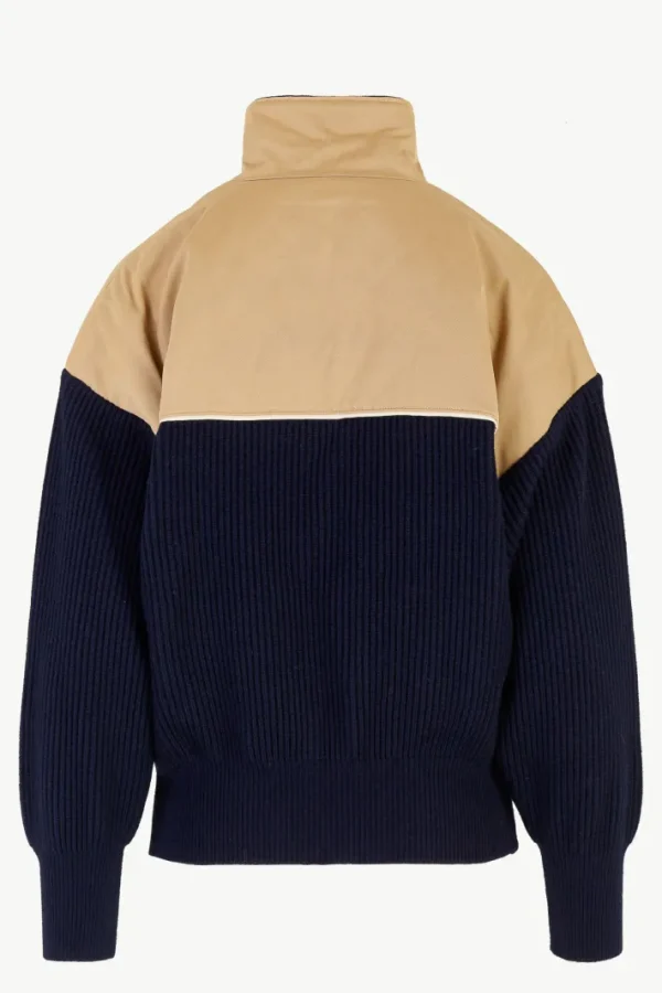 Giuliva Heritage Laga Sweater in Wool Knit and Cotton< Knitwear