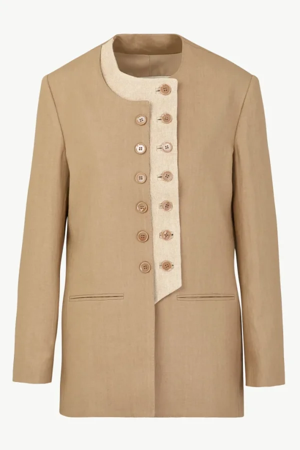 Giuliva Heritage Lara Blazer in Linen<Women Blazers