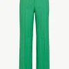 Giuliva Heritage Laura Trousers in Virgin Wool Jacquard Stripes<Women Trousers