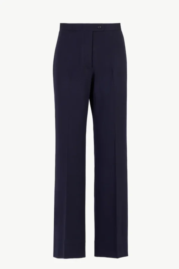 Giuliva Heritage Laura Trousers in Virgin Wool Jersey<Women Trousers