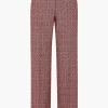 Giuliva Heritage Laura Trousers in Wool and Cashmere blend<Women Trousers