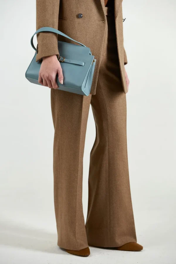 Giuliva Heritage Laura Trousers in Wool Herringbone<Women Trousers