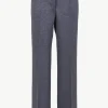 Giuliva Heritage Laura Trousers in Wool Jersey<Women Trousers