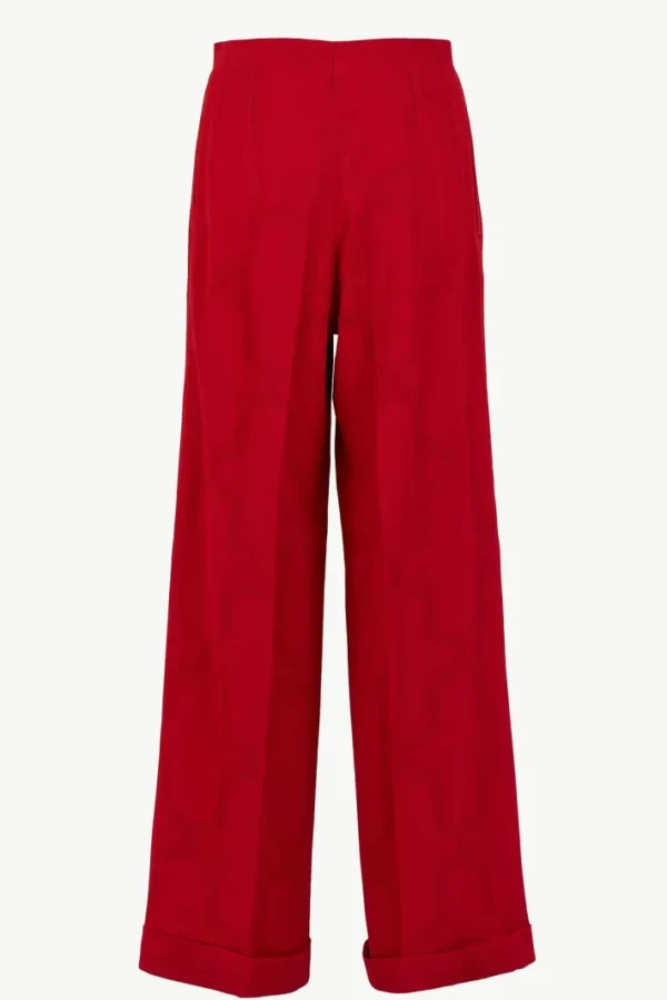 Giuliva Heritage Leila Trousers in Jacquard<Women Trousers