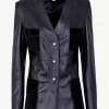 Giuliva Heritage Liesel Jacket in Leather and Suede<Women Jackets