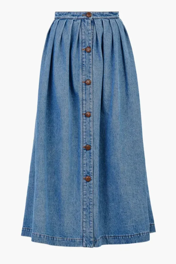 Giuliva Heritage Lilium Skirt in Denim<Women Skirts