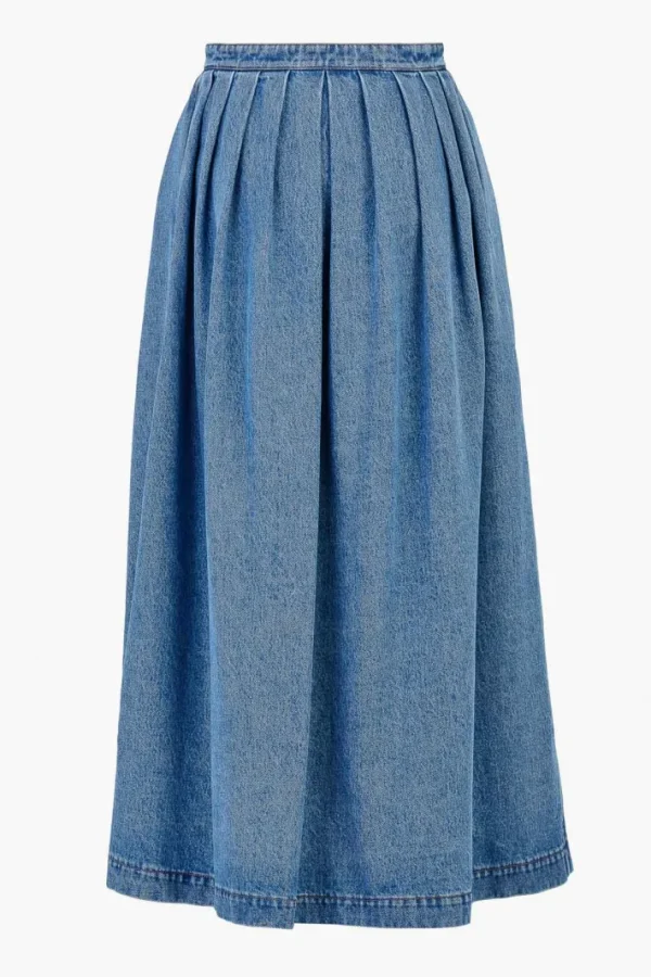 Giuliva Heritage Lilium Skirt in Denim<Women Skirts