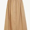 Giuliva Heritage Lilium Skirt in Rainproof Cotton<Women Skirts