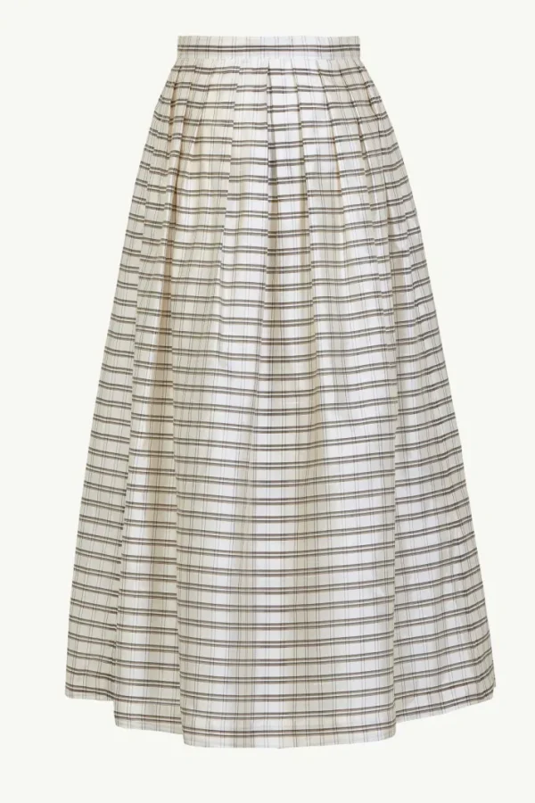 Giuliva Heritage Lilium Skirt in Silk Shantung<Women Skirts