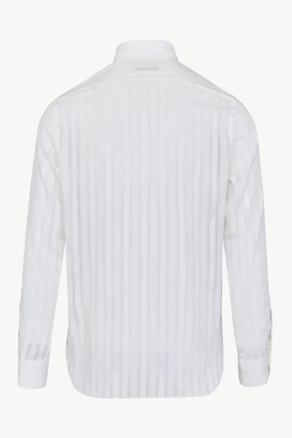 Giuliva Heritage Luigi Shirt in Cotton, Silk and Wool Blend< Shirts