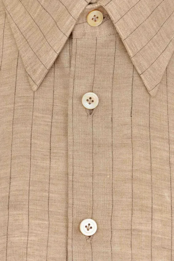 Giuliva Heritage Luigi Shirt in Linen< Shirts