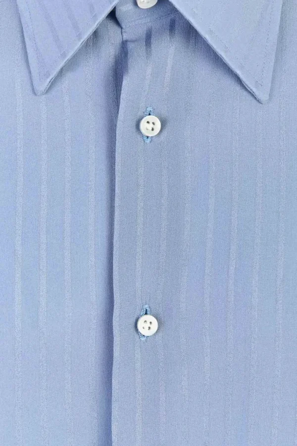 Giuliva Heritage Luigi Shirt in Silk Stripes< Shirts