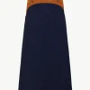 Giuliva Heritage Luisa Skirt in Wool Bouclè and Suede<Women Skirts