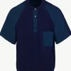 Giuliva Heritage Luke Polo in Knit and Cotton< Polos | Knitwear