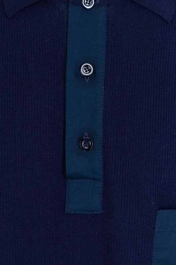 Giuliva Heritage Luke Polo in Knit and Cotton< Polos | Knitwear